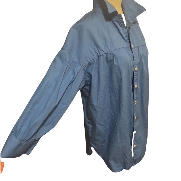 Anthropologie Maeve Poplin Buttondown - Picture 7 of 10